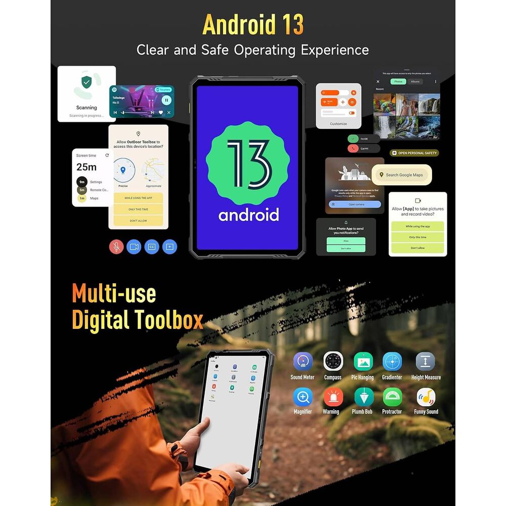 Ulefone Armor Pad 3 Pro - Tablet 4g Industrial Ip68 Militar image number 8.0