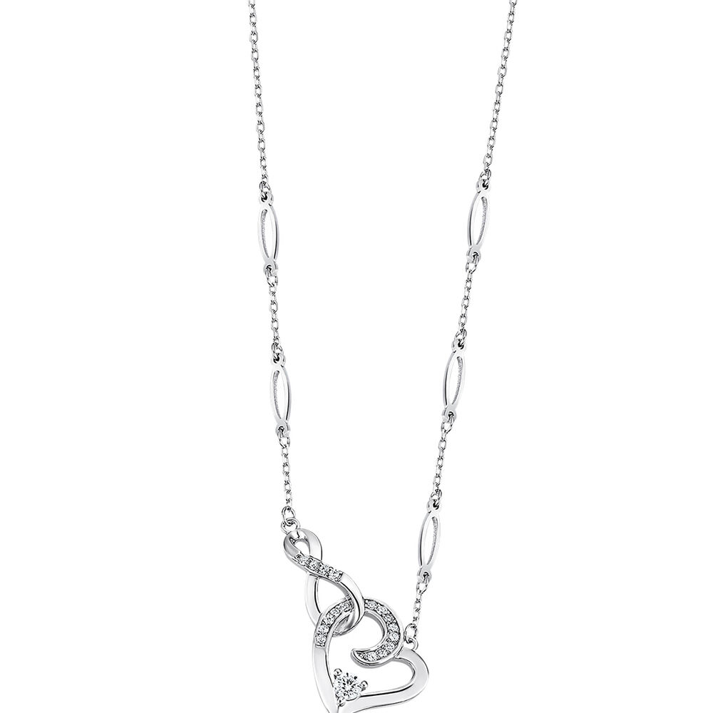Collar Lp3518-1/1 Lotus Silver Mujer Moments image number 0.0