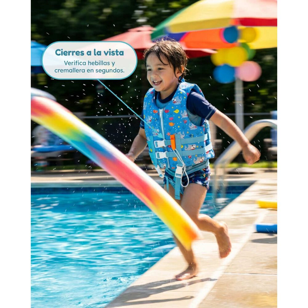Chaleco Salvavidas Flotador Tiburon Infantil image number 3.0