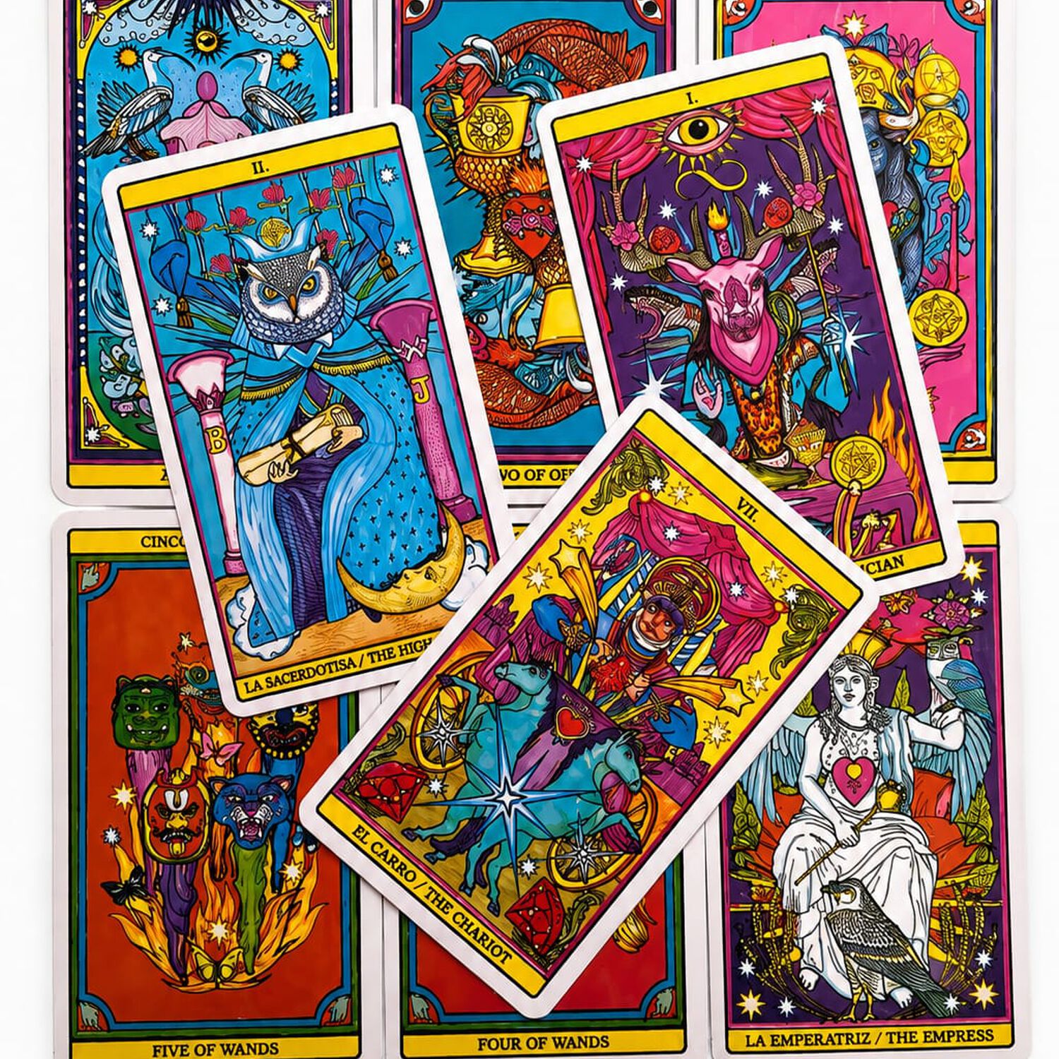 Tarot De El Dios De Los Tres En Espa&ntilde;ol image number 8.0