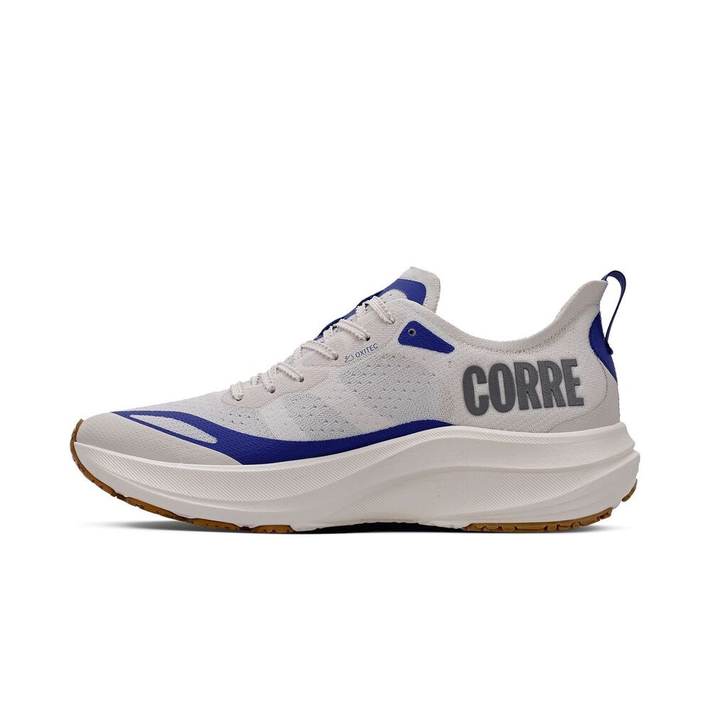 Zapatilla Running Hombre Corre 4 Azul/blanco image number 2.0