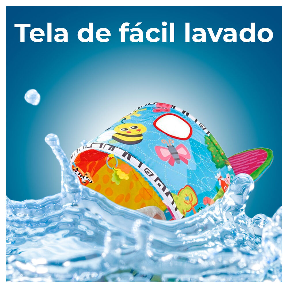 Tunel Bebe Alfombra Para Gateo Y Juego image number 2.0