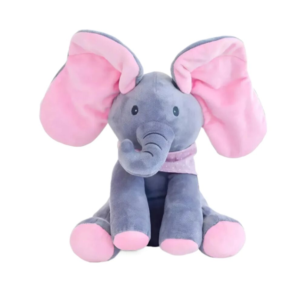 Peluche Interactivo Animado Musica + Juego Elefante Bebe image number 17.0