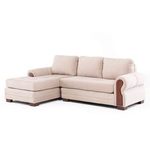 Sofá Seccional Living Factory Oregon Izquierdo / 4 Cuerpos