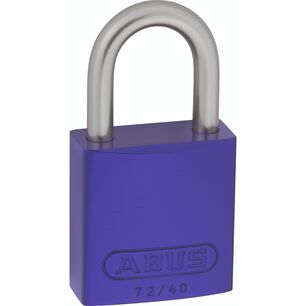 Candado Abus Serie 72 40mm Aluminio Macizo