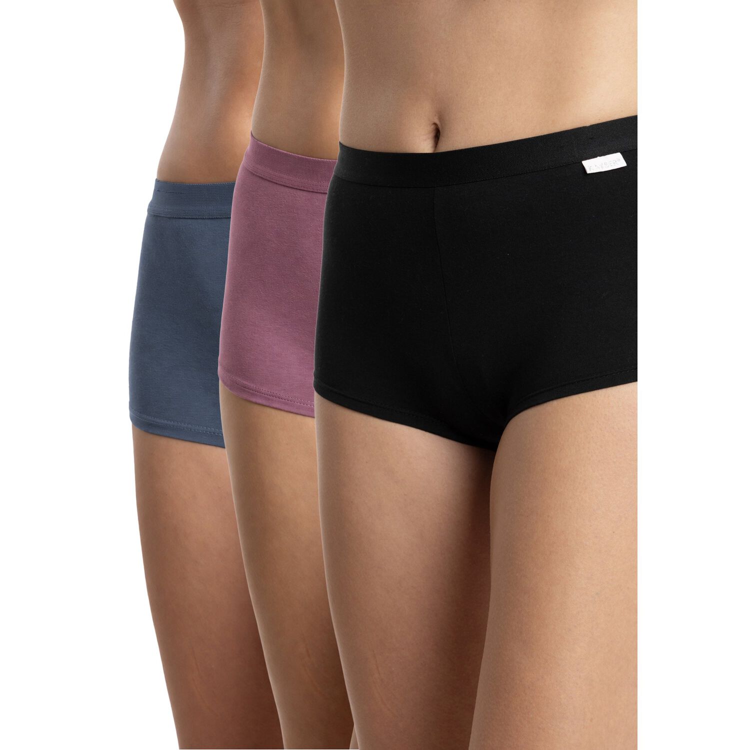 Pack 3 X Calzon Pantaleta Algodon P314.011-azu Kayser image number 0.0