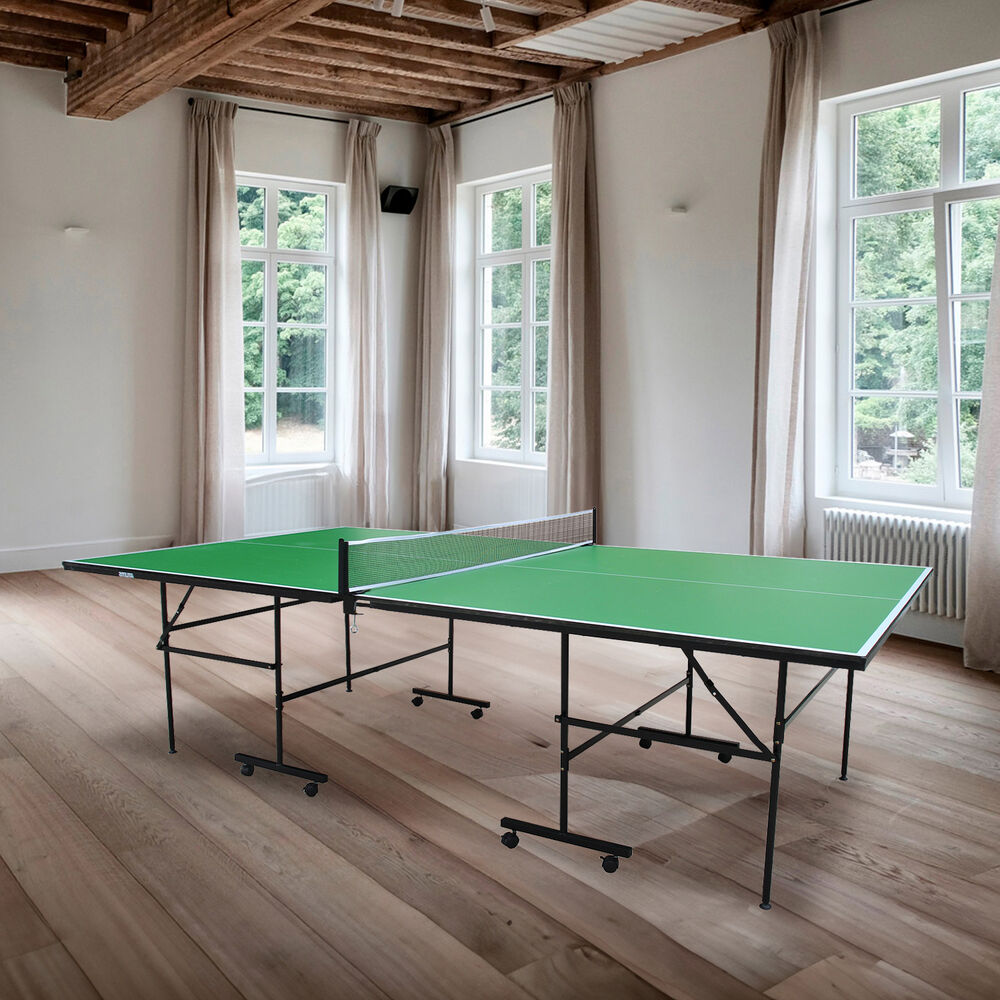 Mesa De Ping Pong Plegable Avanzada Verde image number 5.0