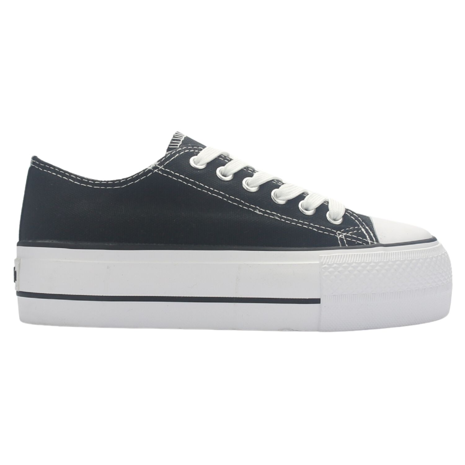 Zapatilla Mujer Chalada Cruni-1 Negro Urbano image number 0.0