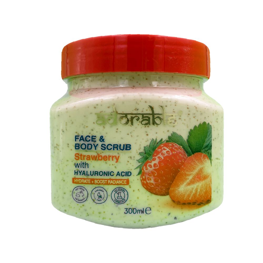 Adorable Exfoliante Frutilla & Acido Hialurónico 300 Ml image number 0.0
