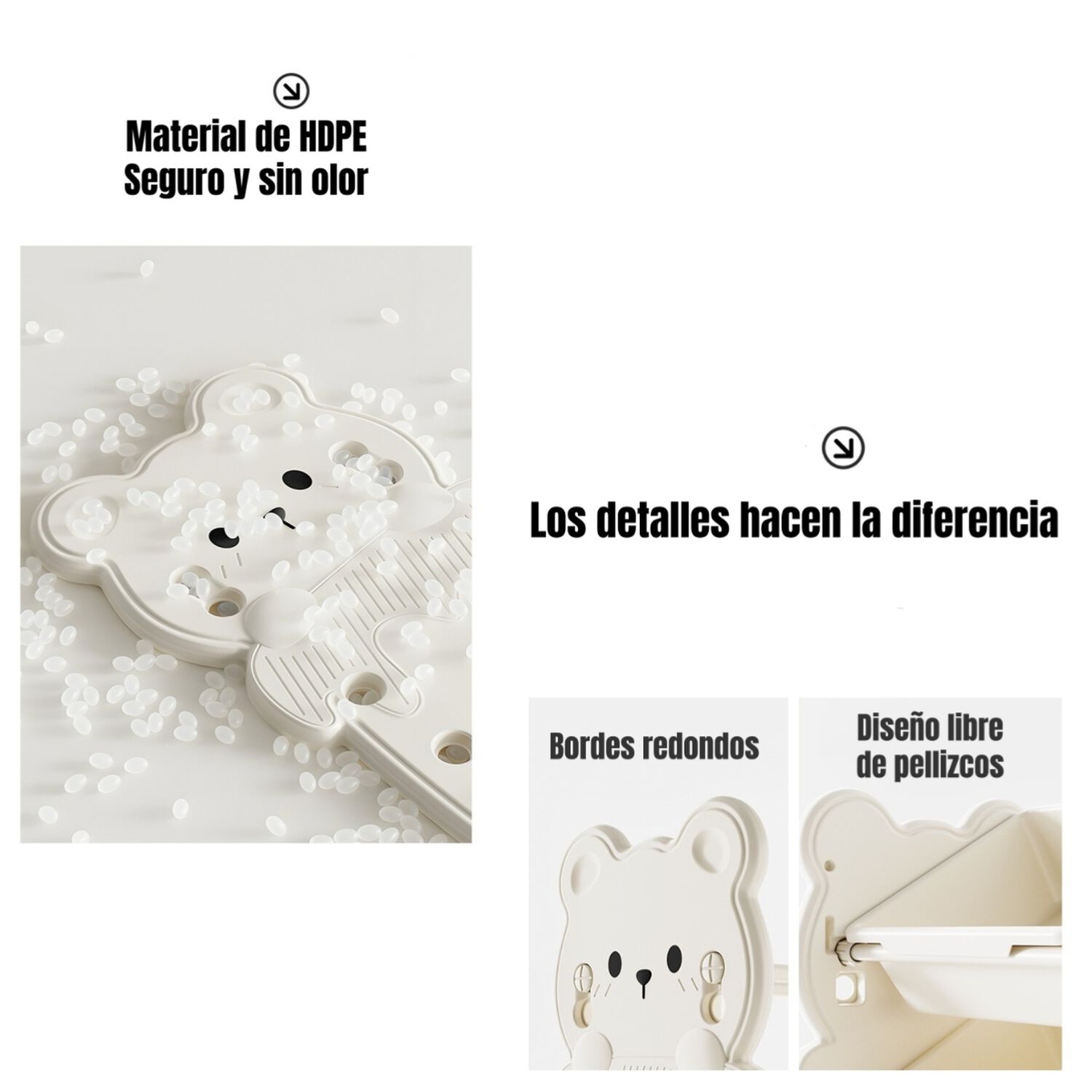 Estante Infantil Organizador De Juguetes Love Lubabycas image number 2.0