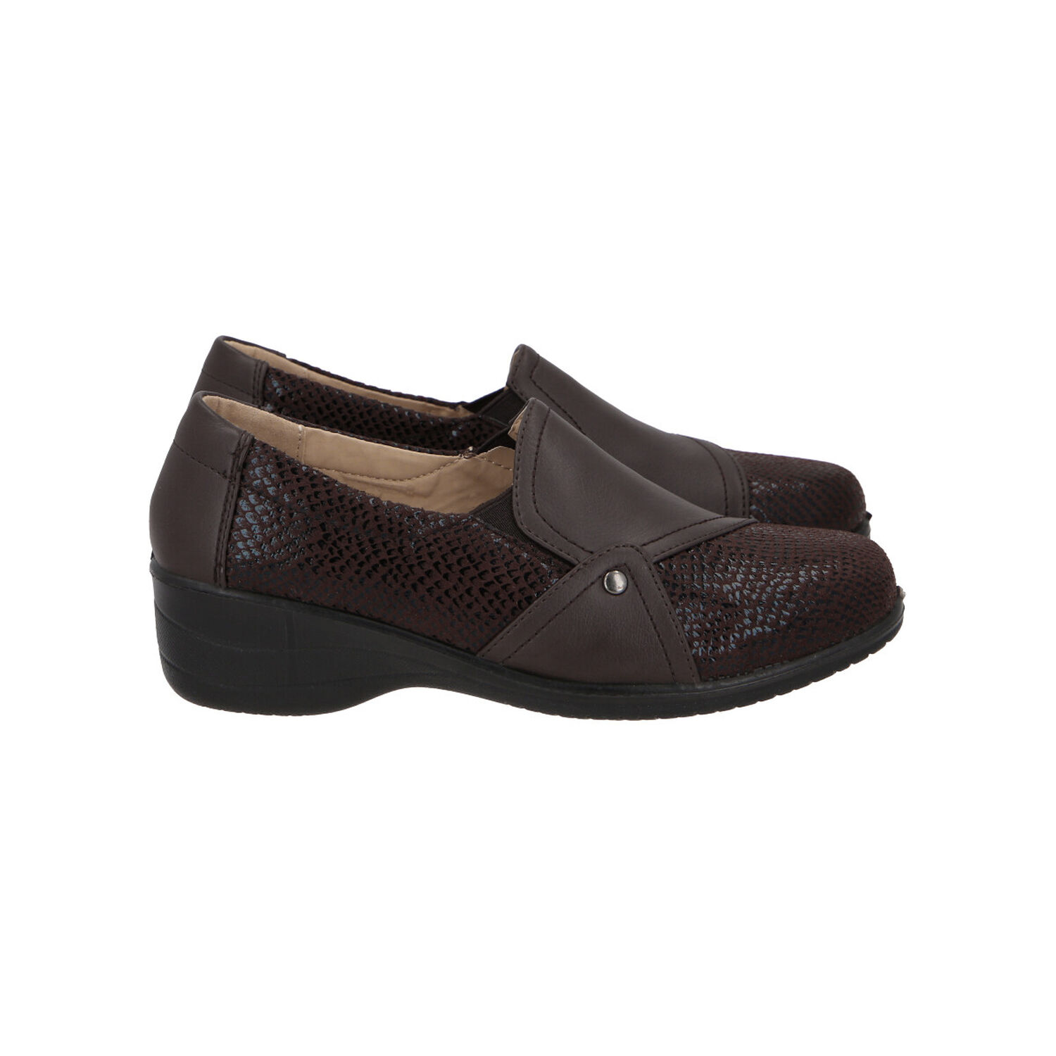 Zapato Mujer Chocolate North Police image number 1.0