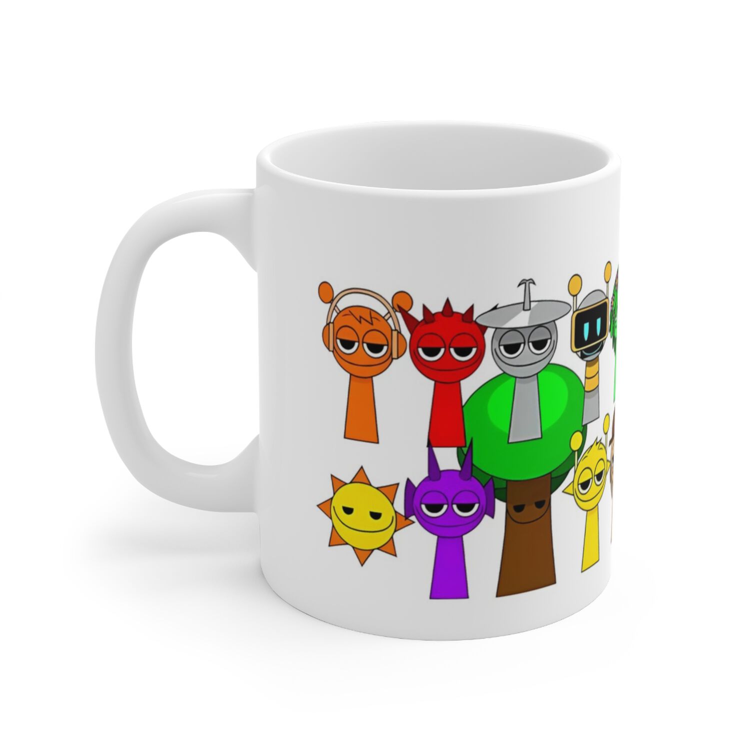 Taza Estampado Sprunki Incredibox 325ml image number 1.0