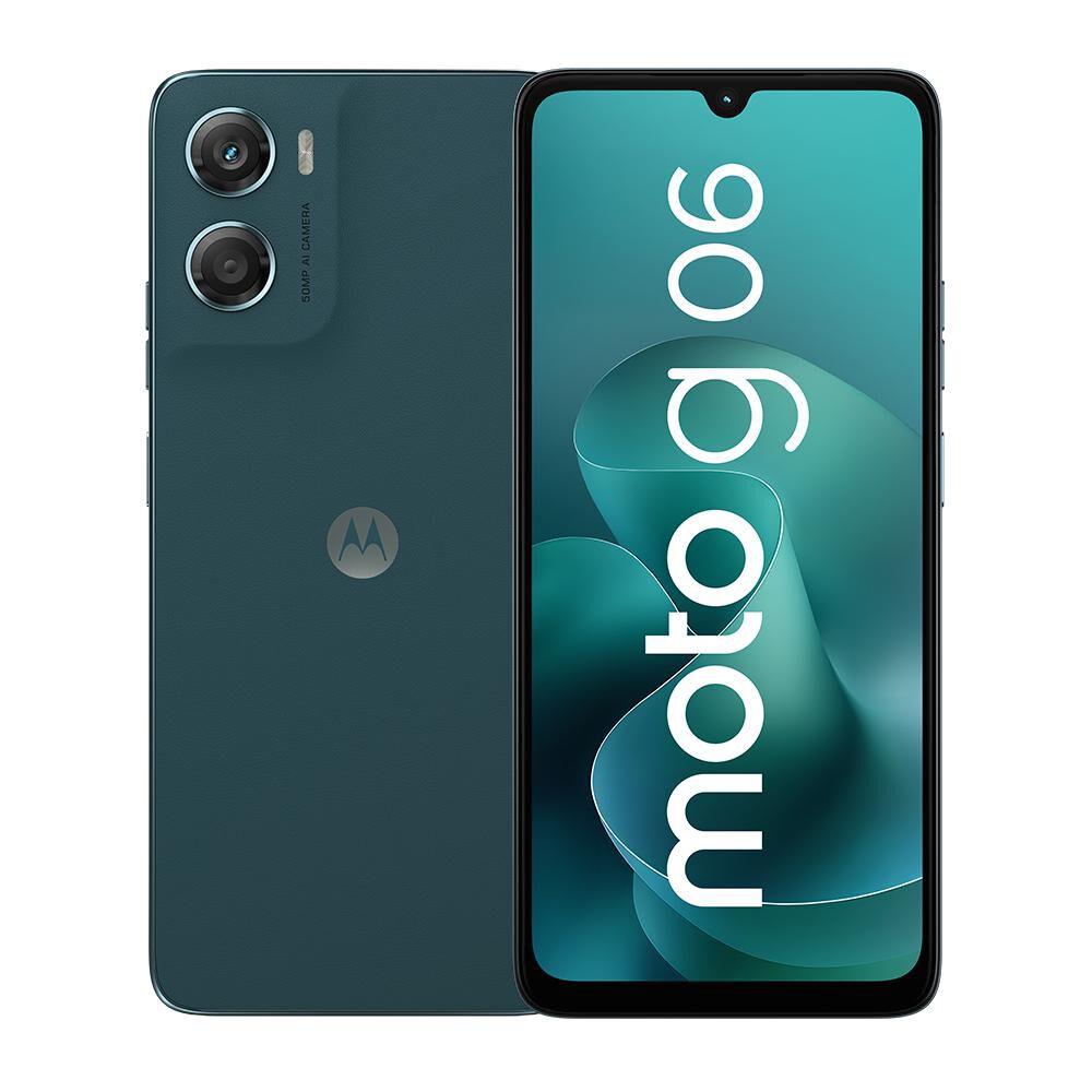 Smartphone Motorola Moto G06 / 128 GB / Azul / Liberado image number 1.0