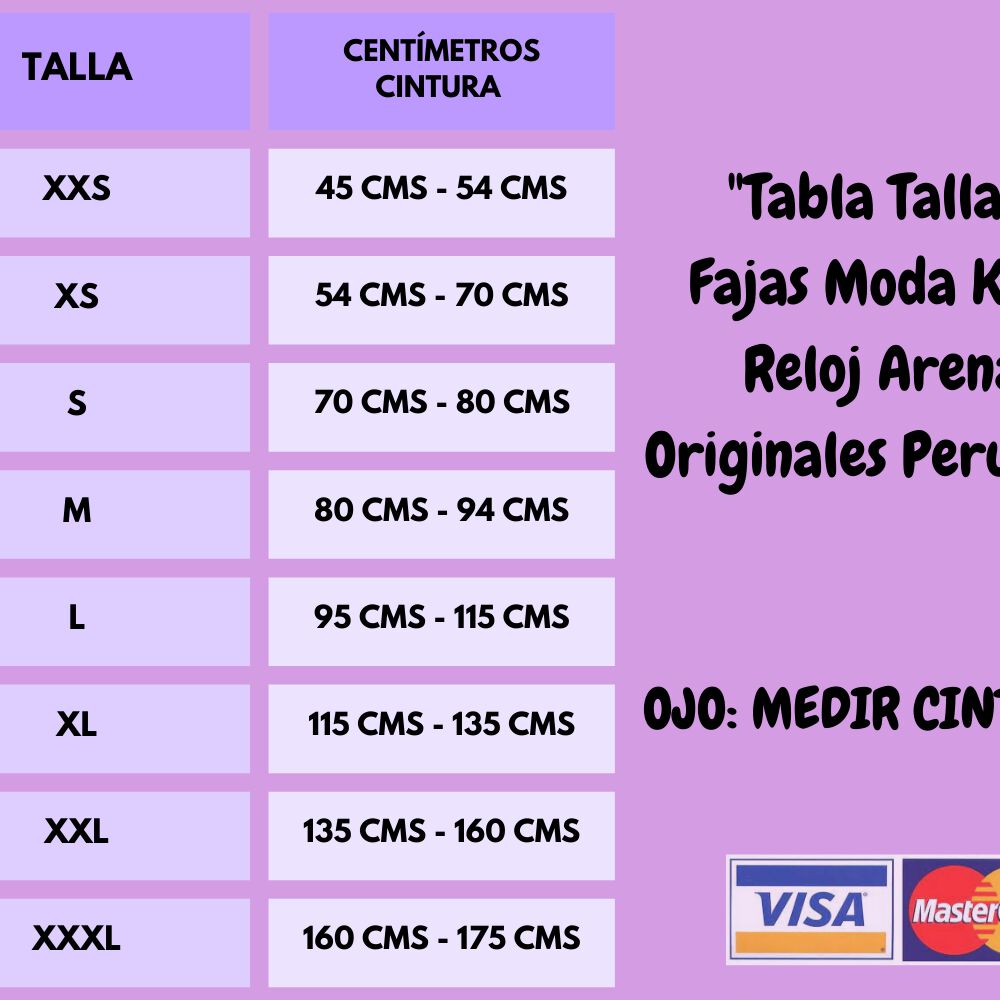 Faja Body Moda King Originales Reloj De Arena Negra image number 2.0