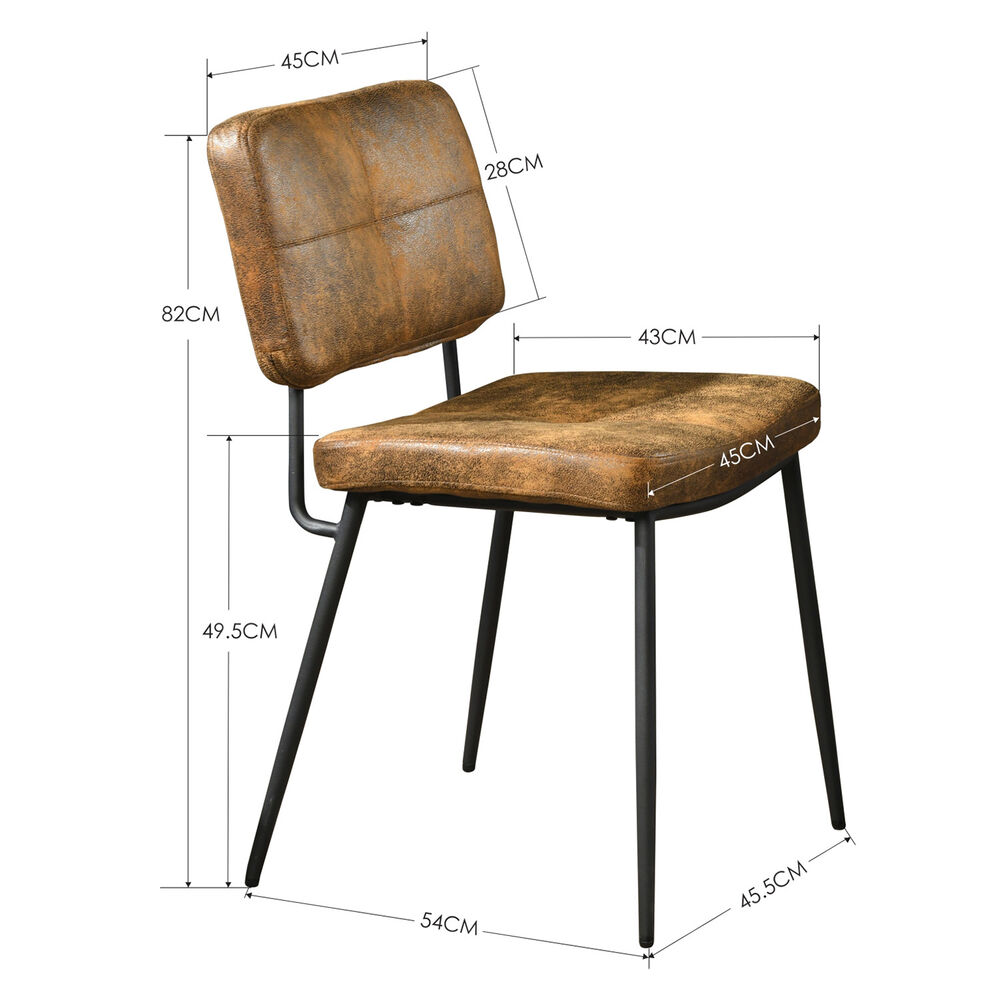 Pack 2 Silla Comedor Karomi image number 2.0