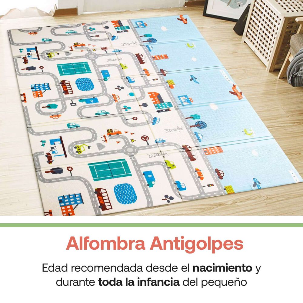 Alfombra Antigolpe Plegable Extra Grueso Premium Oso Ciudad image number 3.0