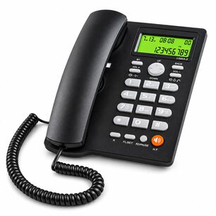 Tel&eacute;fono De Red Fija Uniden Con Manos Libre Sobre Mesa 7413