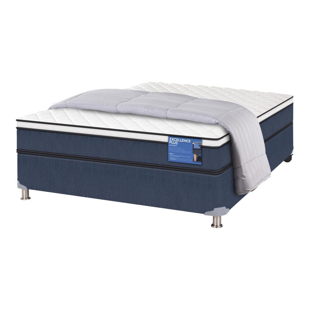 Cama Americana Cic Excellence Plus / 2 Plazas / Base Normal + Plumón image number 1.0