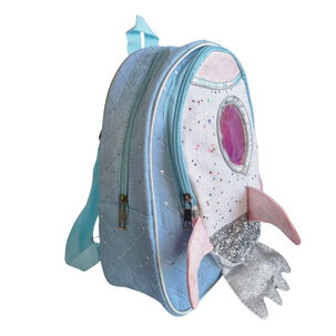 Mochila Escolar Para Niños Bolso Infantil Paseo Cohete