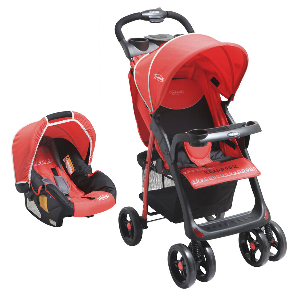 Coche Travel System Jazz Rojo image number 0.0