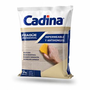 Frague Fluido Gris 1kg Impermeable Antihongos Cadina