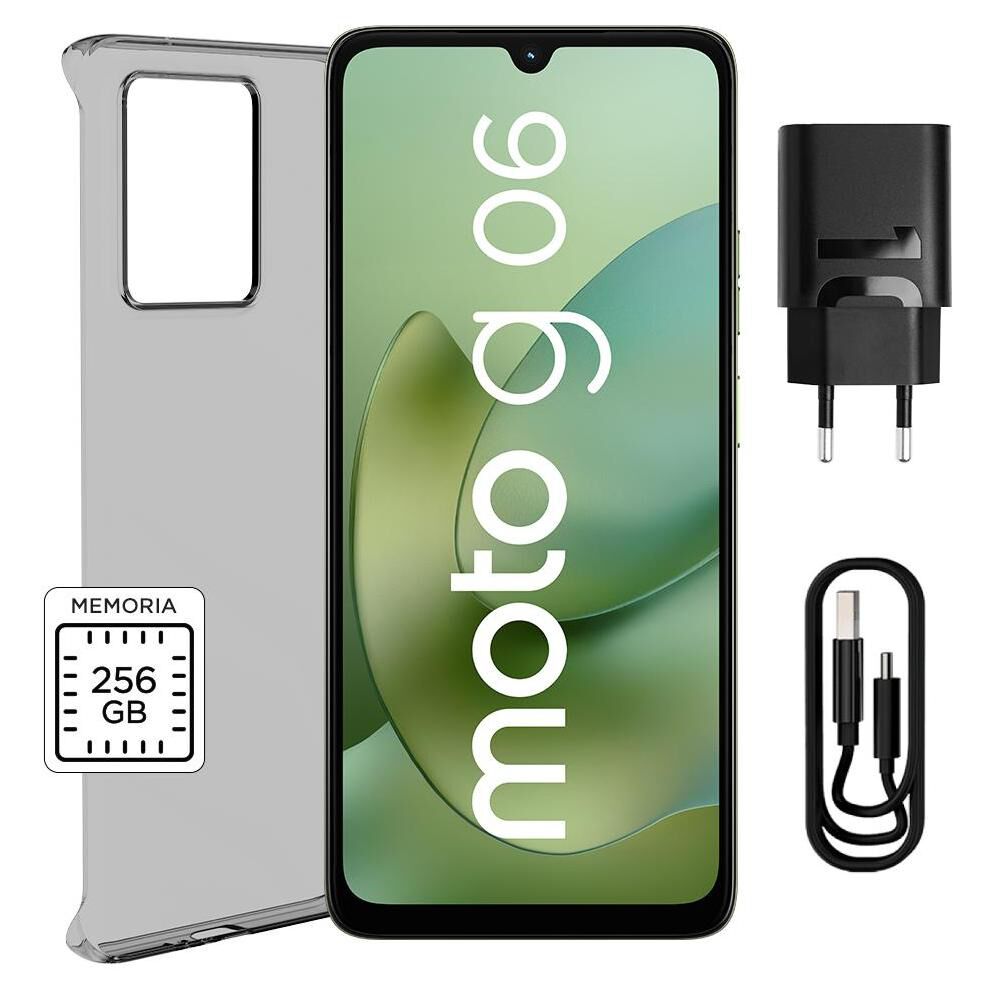 Smartphone Motorola Moto G06 / 256 GB / Verde / Liberado image number 0.0