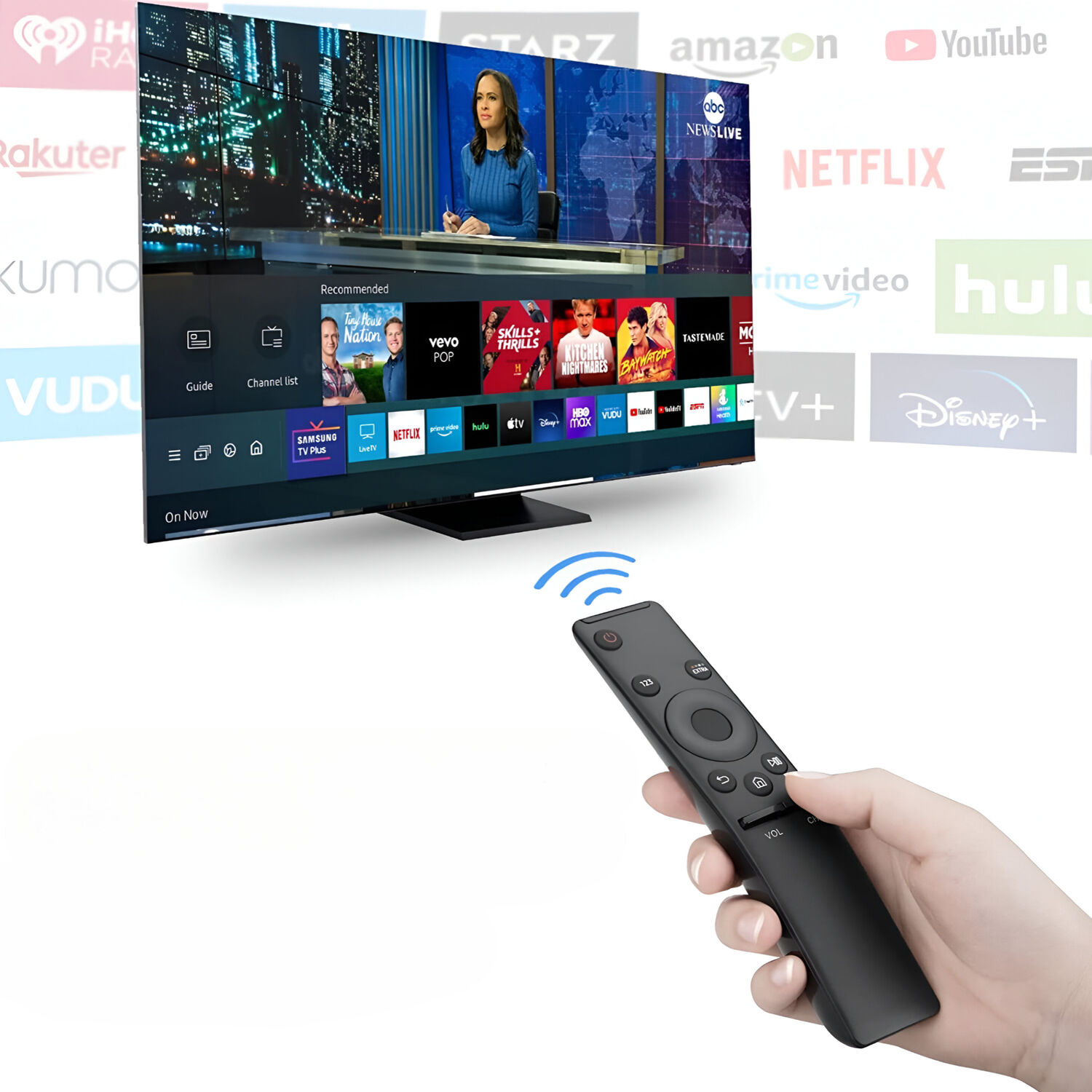 Control Remoto Para Samsung Smart Tv Ultima Generaci&oacute;n Dg450 image number 1.0