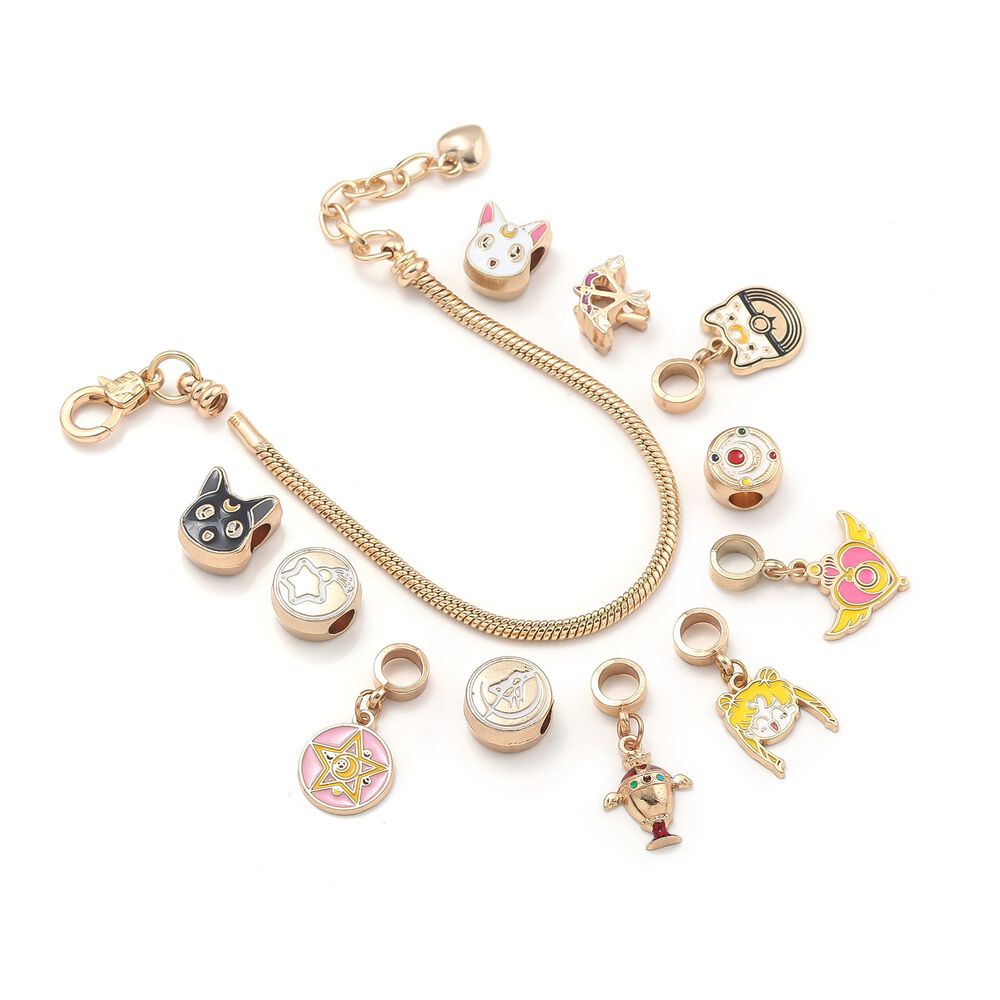 Pulsera Charms Dorada Dijes Sailor Moon image number 5.0