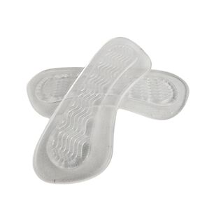 Protecci&oacute;n De Silicona Tal&oacute;n Transparente Unisex