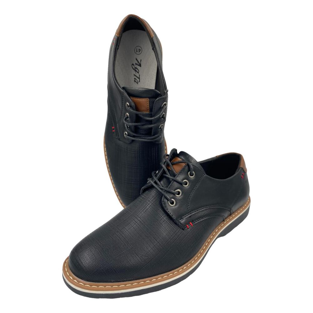 Zapato Negro Agta X0022 image number 1.0