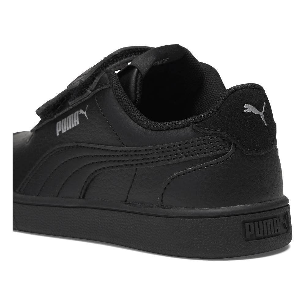Zapatilla Escolar Unisex Puma Shuffle Negro image number 1.0