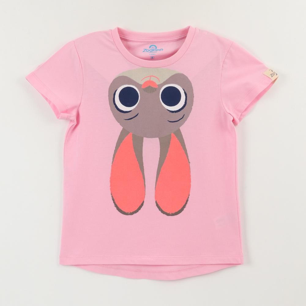 Polera Manga Corta Niña Hopps Zootopia image number 0.0