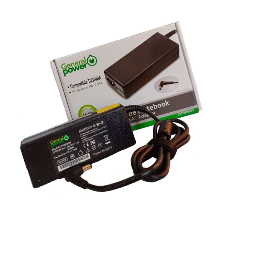 Cargador Notebook 19v/3.95a Compatible Con Toshiba image number 2.0