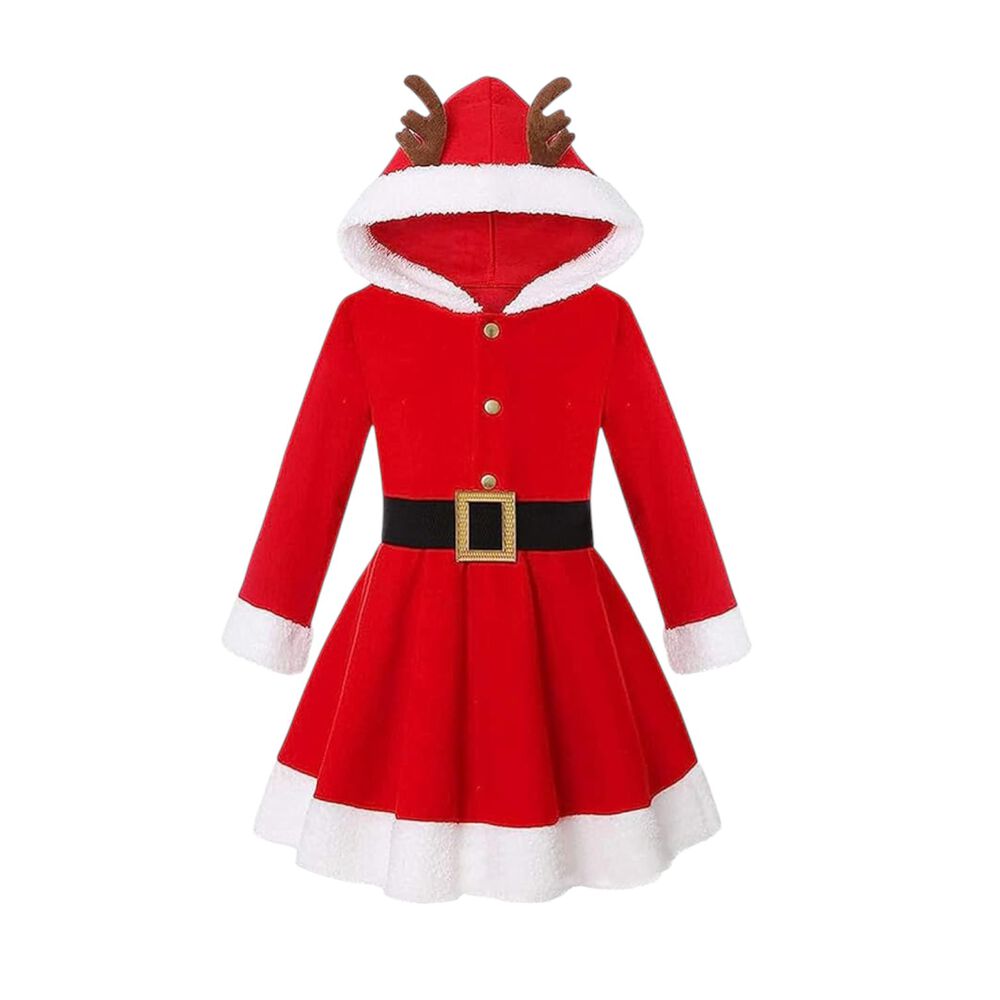 Disfraz Reno Venado Pascuera Femenino Navideño image number 0.0