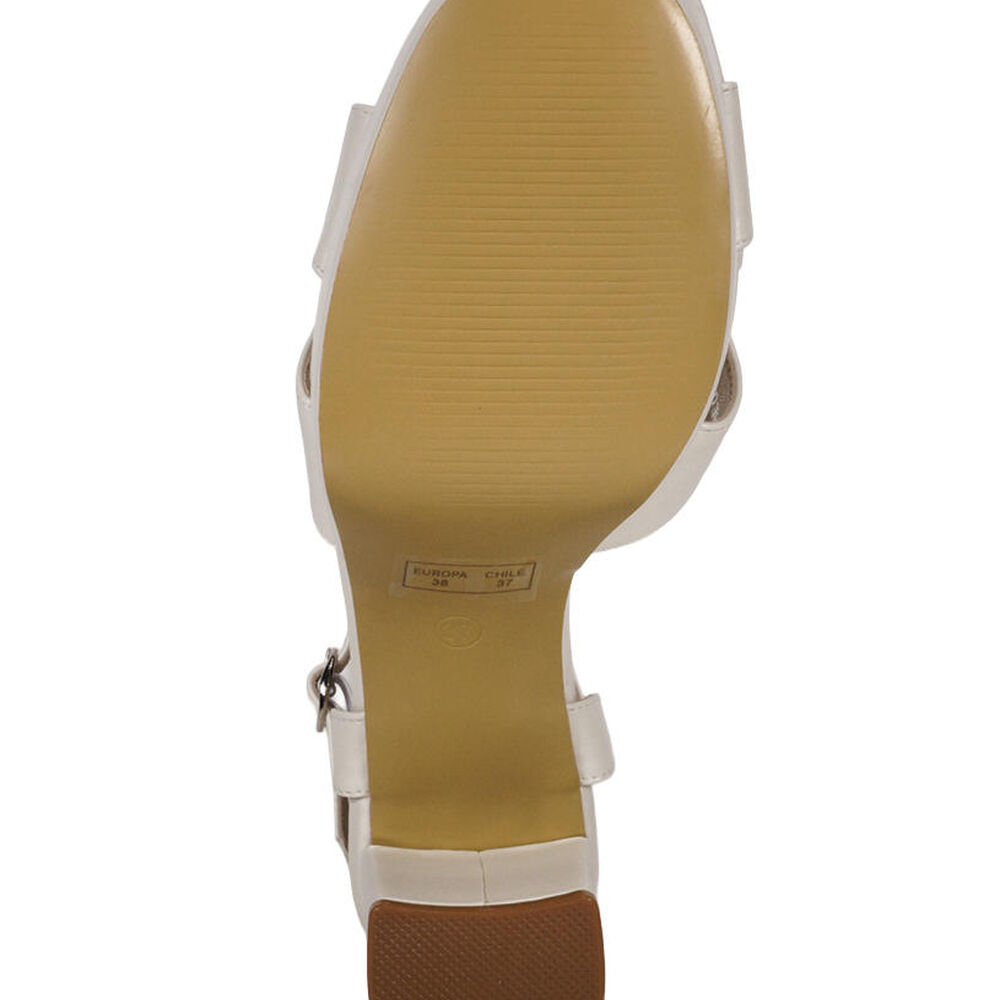 Sandalia Nelvis Plateado image number 5.0