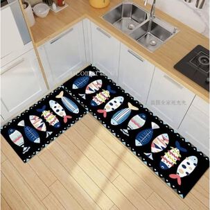 Alfombra Para Cocina Piso Peces