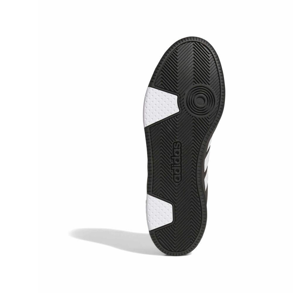 Zapatilla Basketball Unisex Adidas Hoops Mid Classic Negro image number 5.0