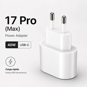 Adaptador Cargador Usb-c 40w Iphone 17