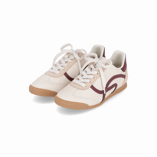 Zapatilla Urbana Mujer Vino/beige Kelly 775 Piccadilly