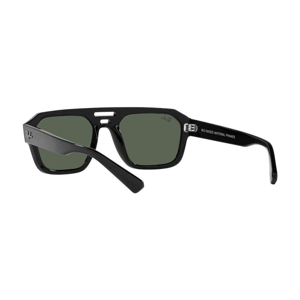 Lentes De Sol Corrigan Black Bio-based Sustentable Ray-ban image number 5.0