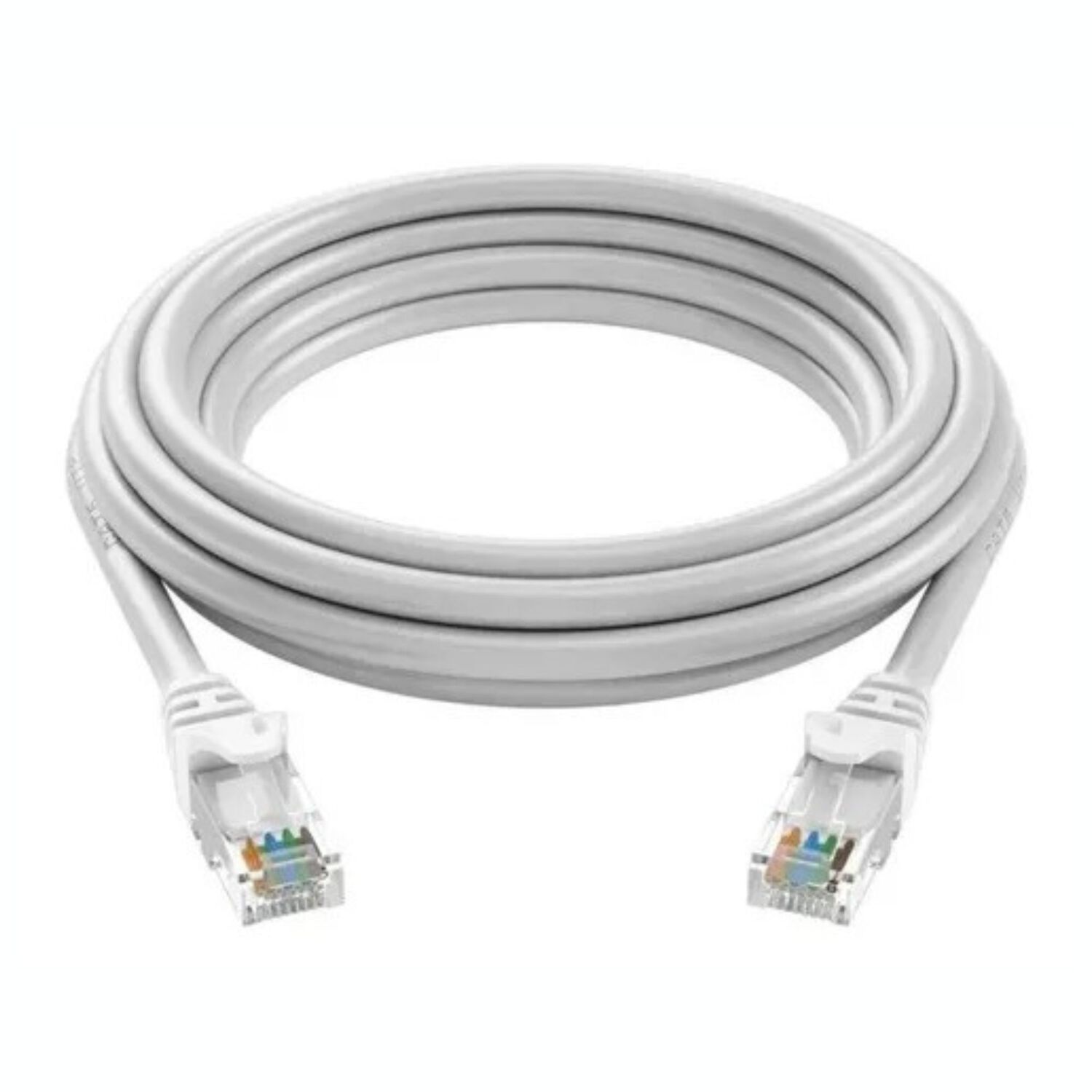 Cable Red Categor&iacute;a 6 2mts Gris Cable Ethernet De Alta Velocidad X3 image number 1.0