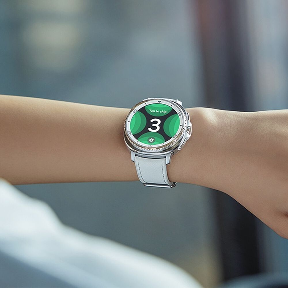 Correa Híbrida Para Galaxy Watch8 | Watch8 Classic Blanco image number 4.0