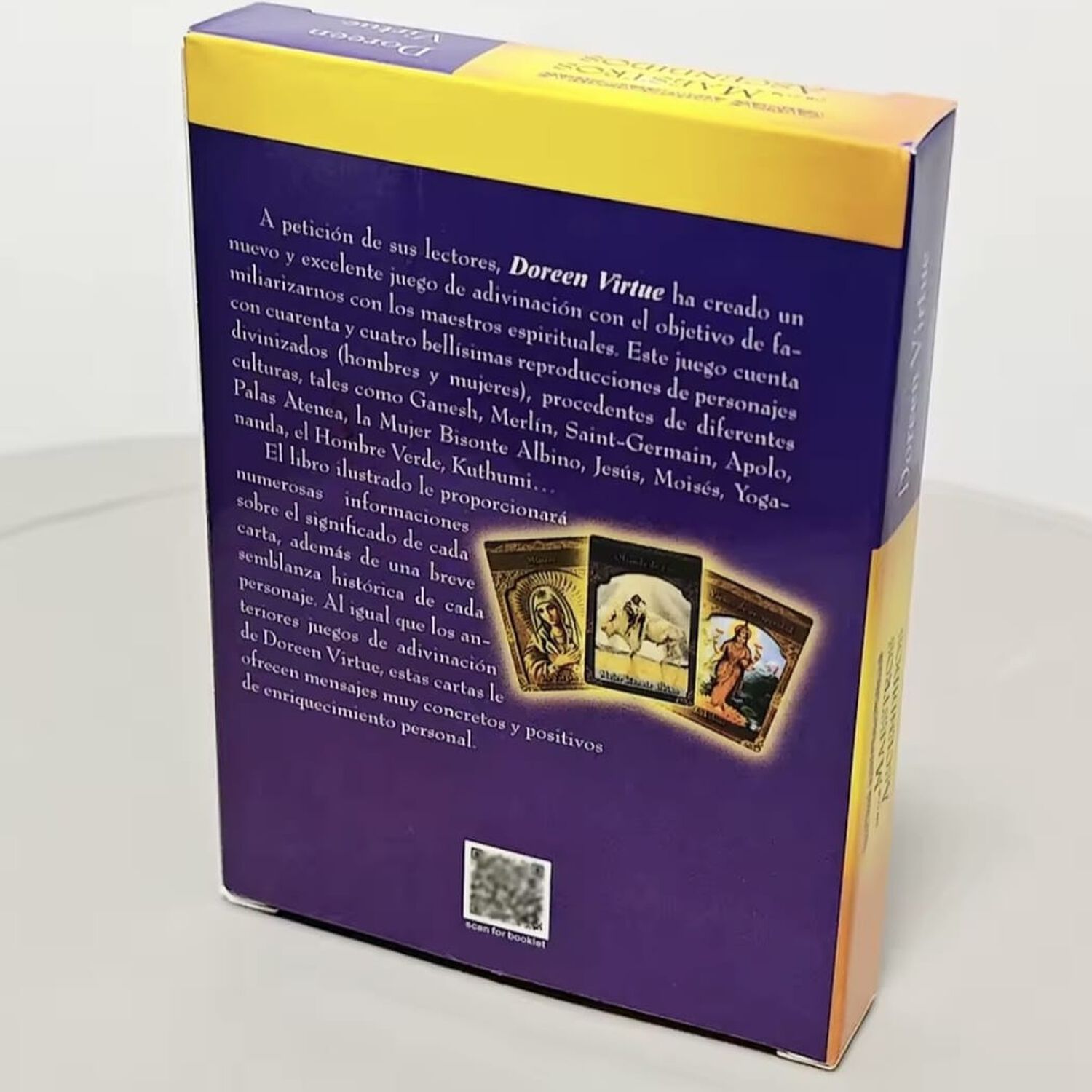 Oraculo Cartas Adivinatorias De Los Maestros Ascendidos En Espanol image number 0.0