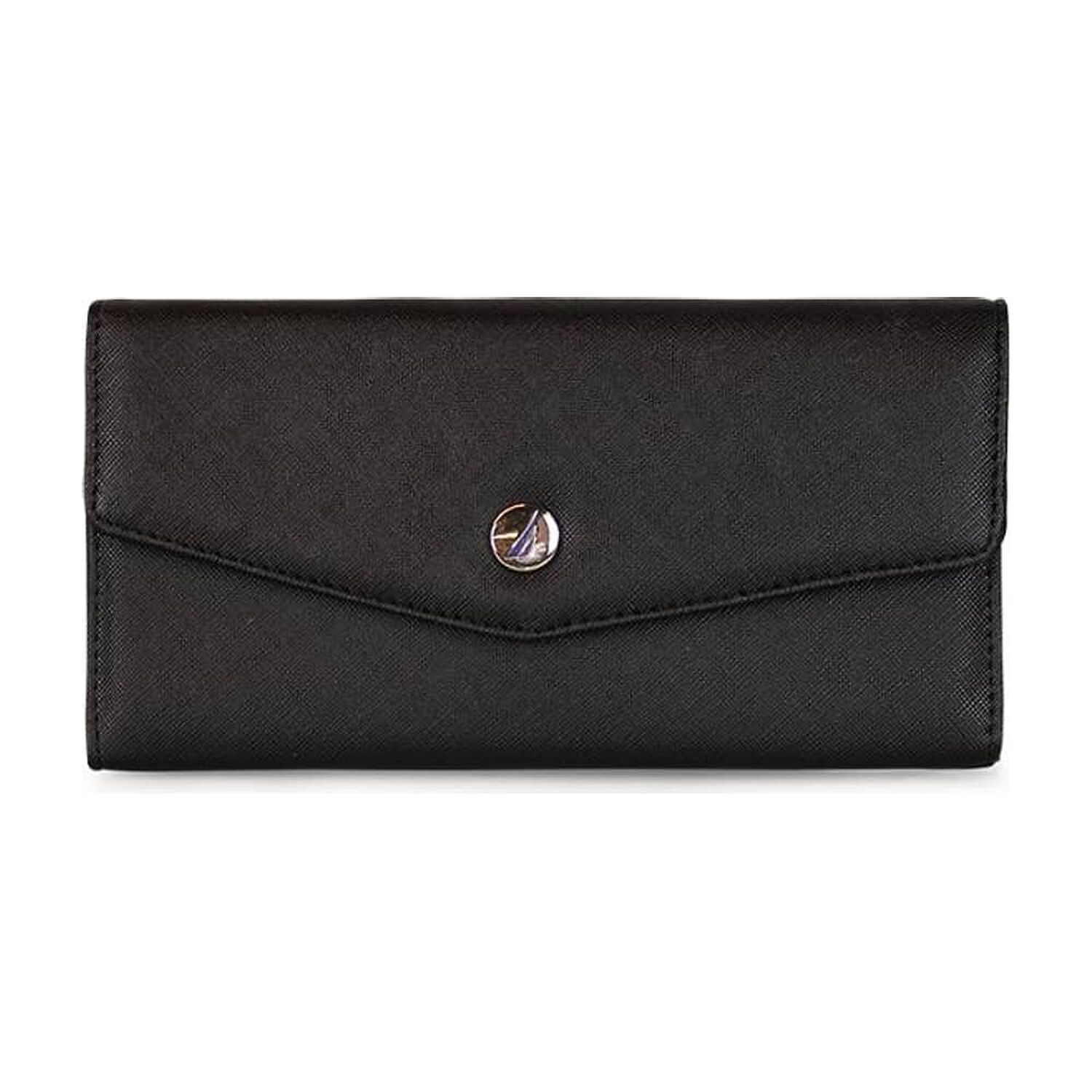 Billetera De Mujer Ziggy Negra Nautica image number 0.0