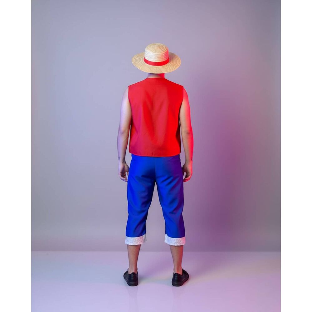 Disfraz Monkey D Luffy + Sombrero Incluido - Disfraz One Piece image number 4.0