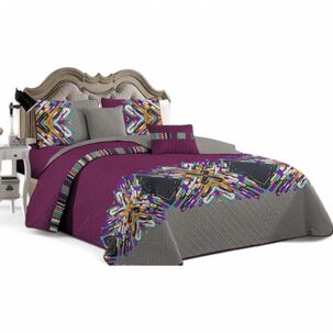 Cubrecama De Verano 2 Plazas Quilt + 2 Fundas De Almohada Cobertor Delgado Qvr2-31