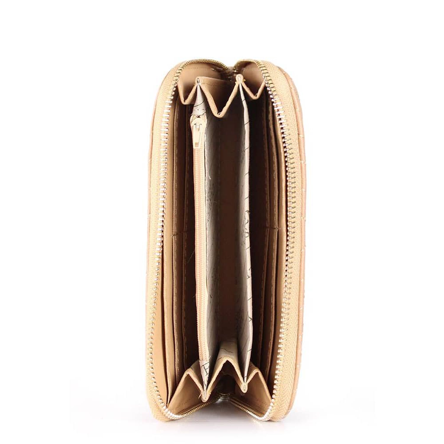 Billetera De Mujer Petunia Beige Carven image number 3.0