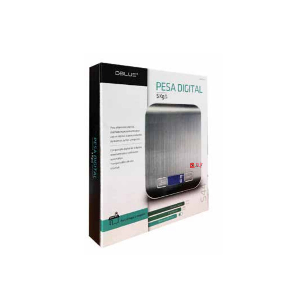 Pesa Gramera Cocina Digital Acero Inoxidable 5kg - Ps image number 2.0