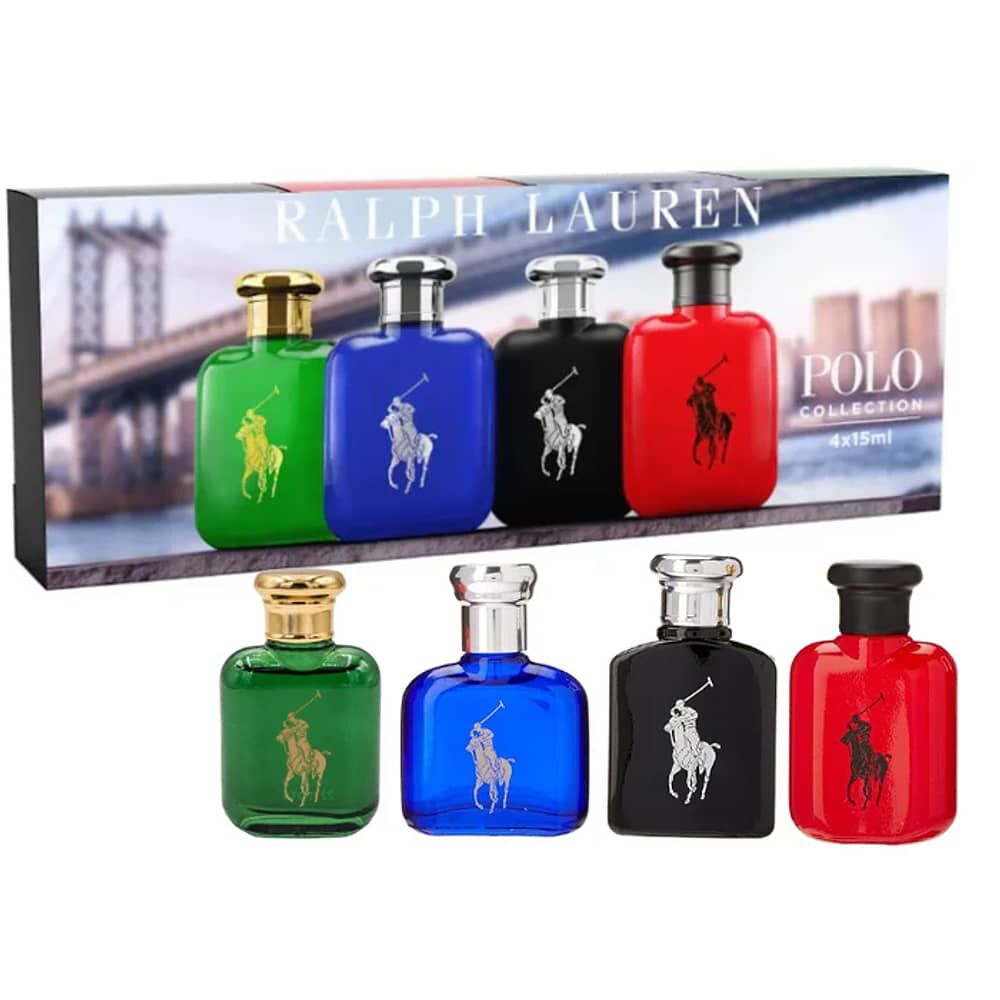 Ralph Lauren Polo Collection Men 4x15ml image number 0.0