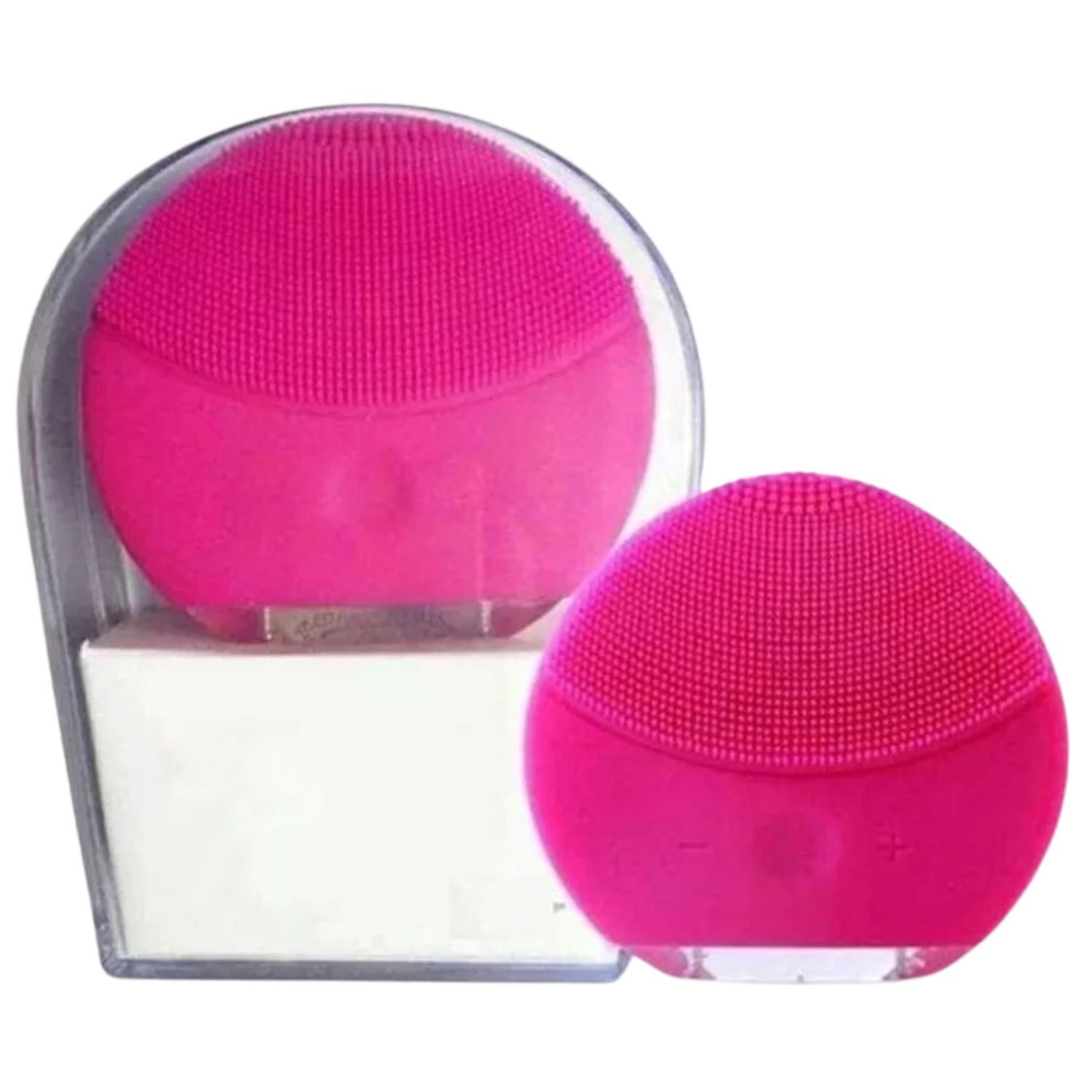 Exfoliador El&eacute;ctrico Cara 8cm Color Rosa Belleza Facial image number 2.0
